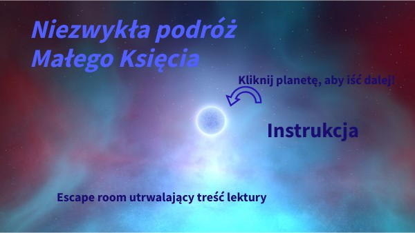 Copy - Niezwykła podróż Małego Księcia