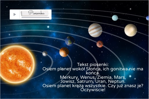 Pan Astronom Mówi O Planetach Piosenka o Planetach