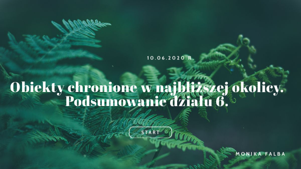 Formy ochrony przyrody | Genially