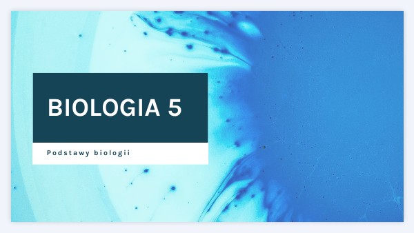 Klasa 5 dział 1