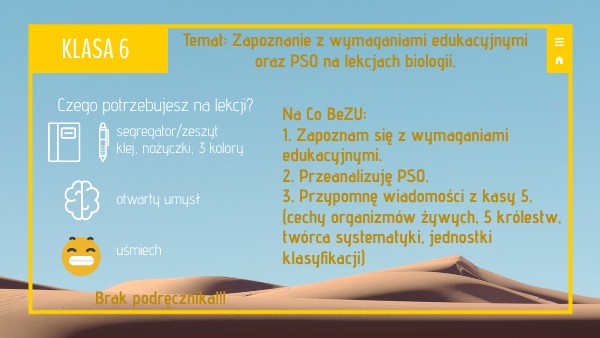 Klasa 6. Dział 1