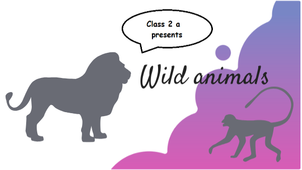 Wild animals 2a | Genially