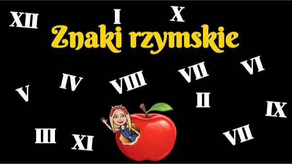 Znaki rzymskie