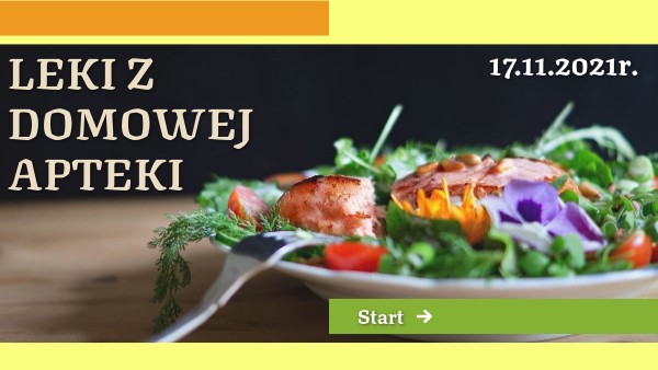 Leki z domowej apteki | Genially