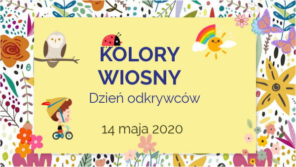 Kolory Wiosny Scenariusz Zajęć 3 Latki
