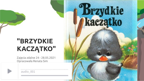 Sprawdzian Z Tresci Brzydkie Kaczatko Kl.2 Brzydkie kaczątko