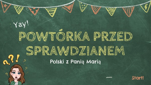 Sprawdzian nr 1 klasa 4 | Genially