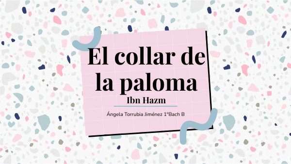 EL COLLAR DE LA PALOMA/ Ibn Hazm