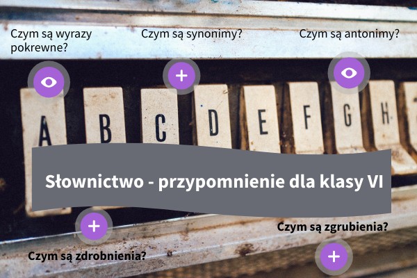 Słownictwo - kl. VI