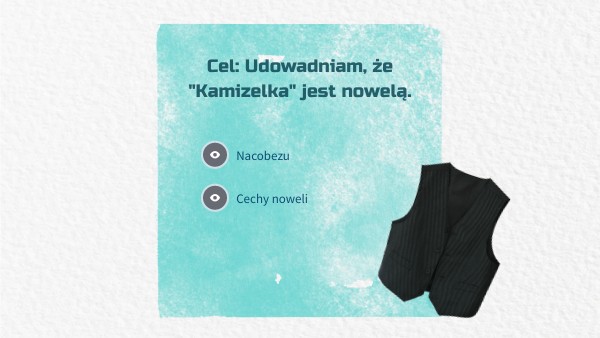 Udowodnij że Kamizelka Jest Nowelą