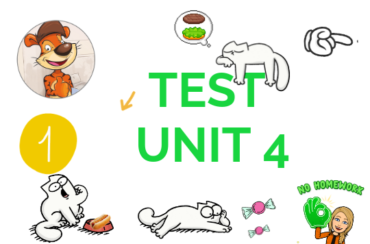 Junior Exploer 4 Test Unit 4 - unit 4 class 3 TEST (25.03/26.03)