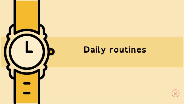6e Daily routine | Genially
