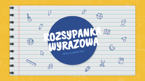 Rozsypanka Wyrazowa Klasa 1 Do Wydruku