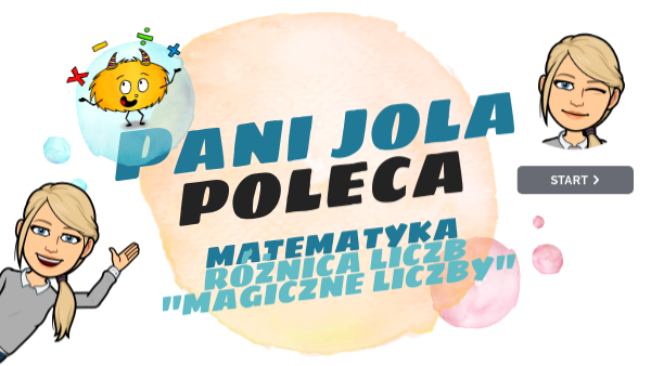 Magiczne liczby - różnica liczb | Genially