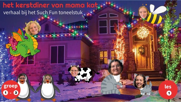 Groep 1-3, Nederlandse versie Mama Kat