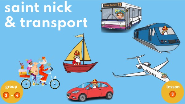 Gr 3-4 Topic Saint Nick and Transport | Genially