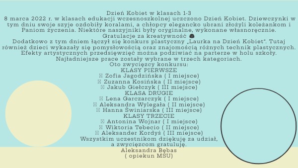 dzien kobiet | Genially