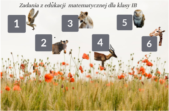 Ćwiczenia z matematyki dla kl 1B | Genially