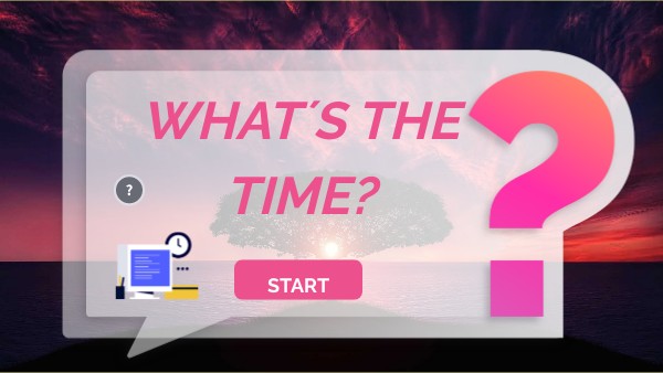 THE TIME | Genially