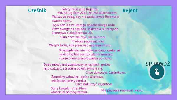 Cześnik i Rejent. | Genially