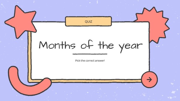Month of the year | Genially