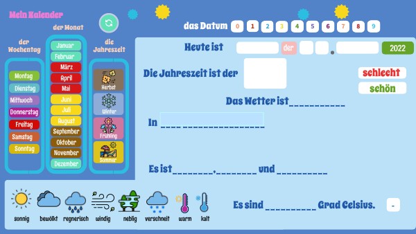 das Wetter 3a/b/c | Genially