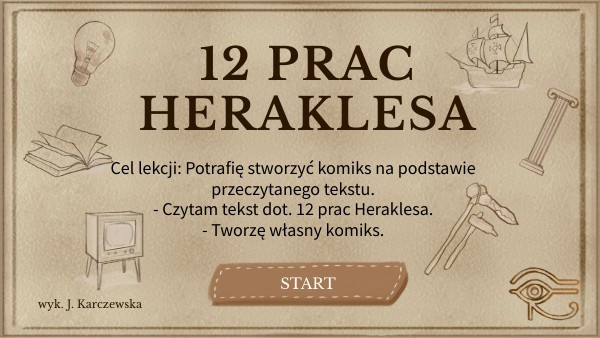 12 prac Heraklesa | Genially