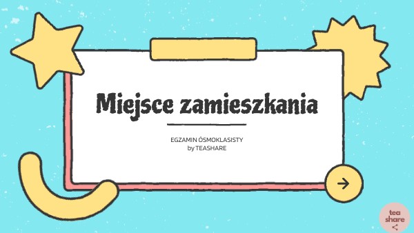 E8 - miejsce zamieszkania | Genially