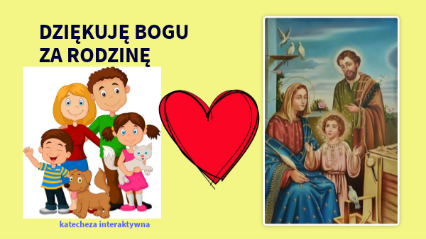 Dziękuję Bogu za rodzinę kl.