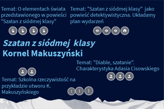 Sprawdzian Odsumowujący Szatan Z Siódmej Klasy "Szatan z siódmej klasy" | Genially