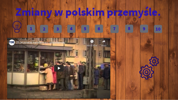Zmiany W Polskim Przemyśle Klasa 7 Zmiany w polskim przemyśle. | Genially