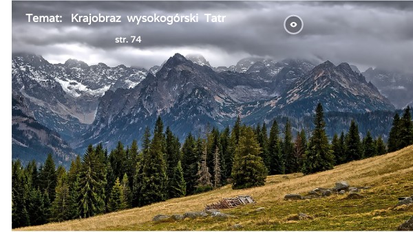 Krajobraz Wysokogorski Tatr Klasa 5 5. kl. Krajobraz wysokogórski Tatr | Genially