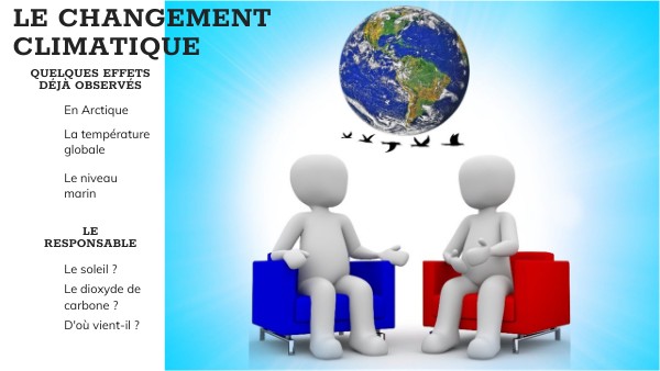 Le changement climatique | Genially
