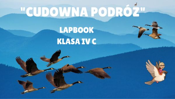 Lapbook "Cudowna podróż" | Genially