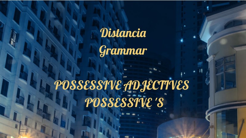 Grammar - 1er nivel Unit 3 | Genially