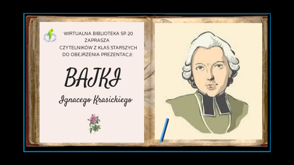 Ignacy Krasicki Bajki Z Morałem