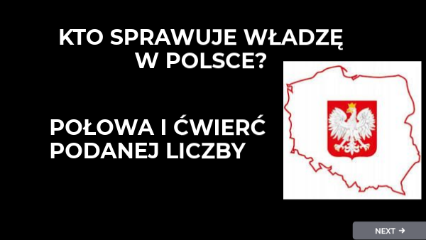 Władzę Ustawodawczą W Polsce Sprawuje Kto sprawuje władzę w Polsce? | Genially