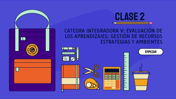 CLASE 2 CÁTEDRA V | Genially