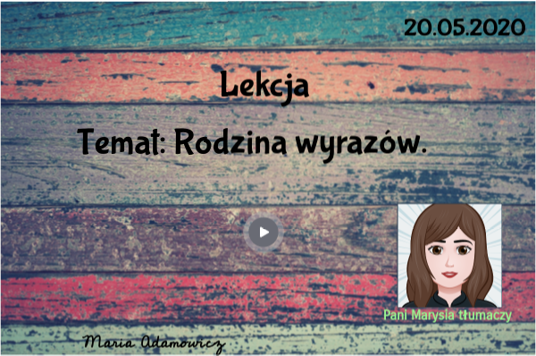 Rodzina wyrazów