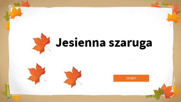 Jesienna szaruga | Genially