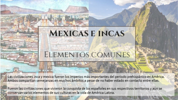 Mexicas e Incas