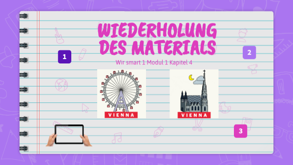 6AB - Wir smart 1 - Modul 1 - Kapitel 4 - Wiederholung des Materials