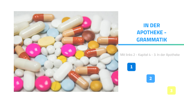8ABC - Mit links 2 - Kapitel 4 - 3. In der Apotheke | Genially