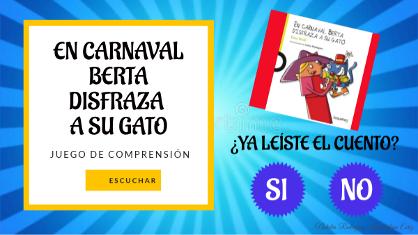 4 - C. EN CARNAVAL BERTA DISFRAZA A SU GATO | Genially
