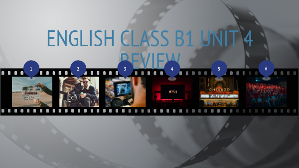 English Class B1 Unit 4 Test