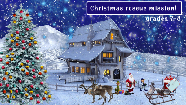 Christmas rescue mission - klasa 7-8 | Genially