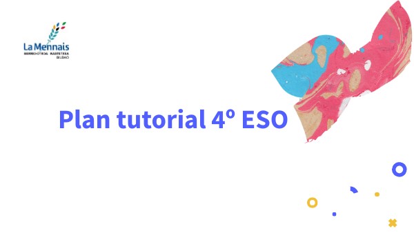 PLAN TUTORIAL DBH4 | Genially