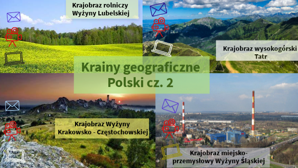 Sprawdzian Klasa 6 Geografia Dział 2 krainy geograficzne Polski cz. 2