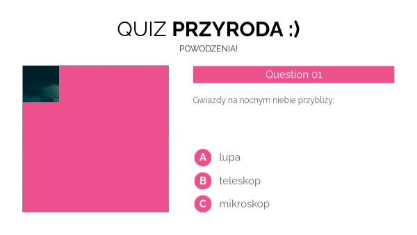 Quiz Przyroda Klasa 4 Dział 5 quiz przyroda