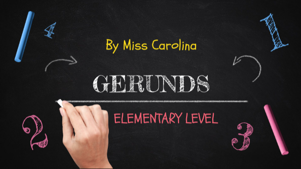 GERUNDS | Genially